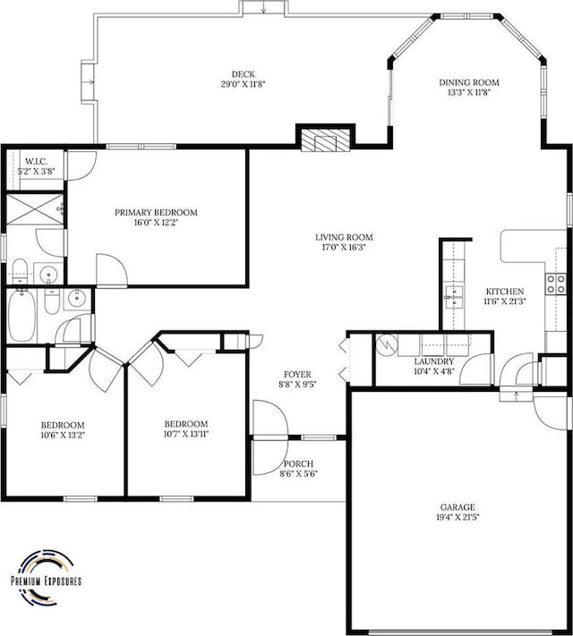 610 Chestnut Dr, Saint Joseph, IL 61873 - property floor plan