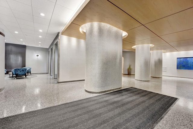 405 N Wabash Ave Unit 1002, Chicago, IL 60611 - community lobby with recessed lighting and a paneled ceiling