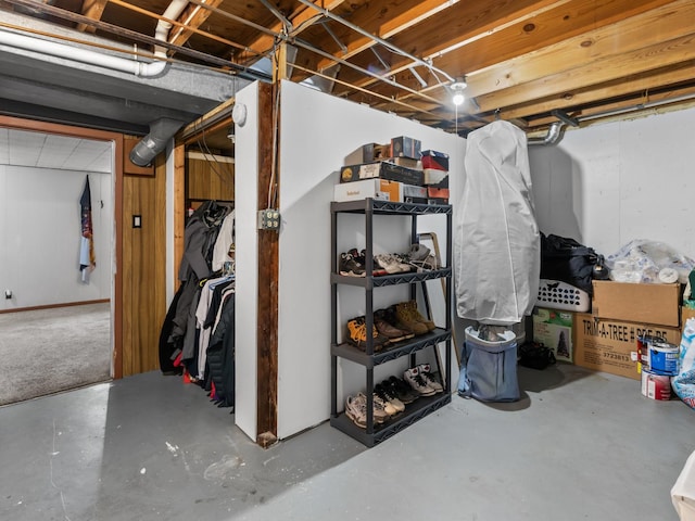 1094 Rainwood Dr, Aurora, IL 60506 - view of unfinished below grade area