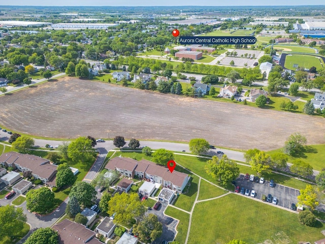 1094 Rainwood Dr, Aurora, IL 60506 - aerial perspective of suburban area