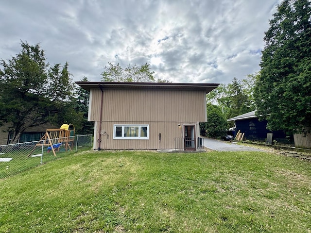 16104 Oak Ave, Oak Forest, IL 60452 - back of property with a playground
