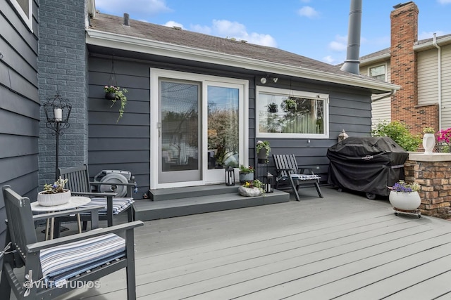 1140 Catalpa Ln, Naperville, IL 60540 - deck featuring area for grilling
