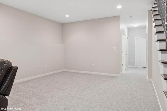 3019 N Allen Ave, Chicago, IL 60618 - unfurnished office with carpet, recessed lighting, and baseboards