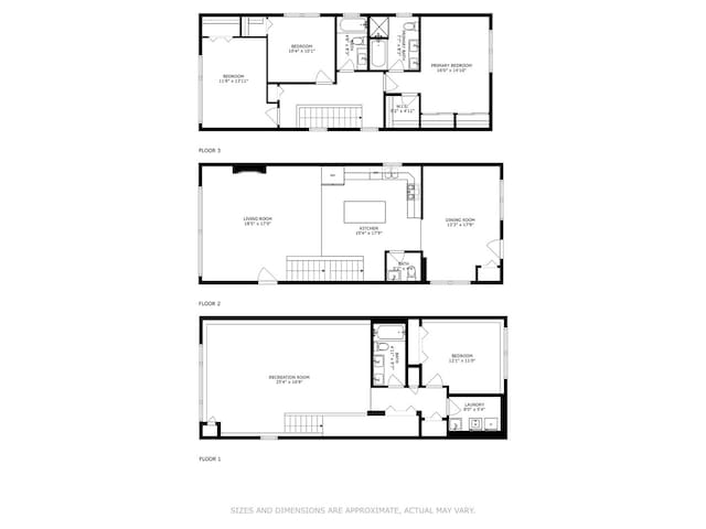 3019 N Allen Ave, Chicago, IL 60618 - floor plan / room layout
