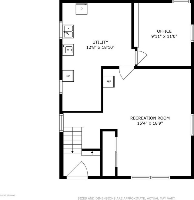 1809 Grant St, Evanston, IL 60201 - floor plan / room layout