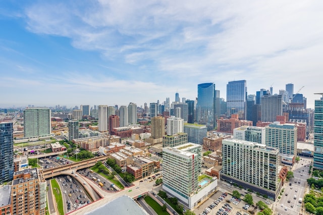 737 W Washington Blvd Unit 2702, Chicago, IL 60661 - skyline view