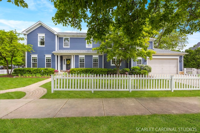 203 E Lincoln Ave, Wheaton, IL 60187 - traditional home with a garage and concrete driveway