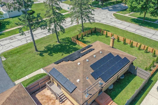 128 8th St, Downers Grove, IL 60515 - aerial view of property and surrounding area
