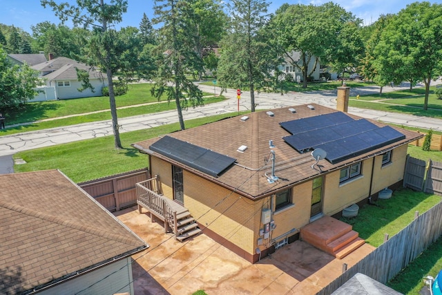 128 8th St, Downers Grove, IL 60515 - drone / aerial view