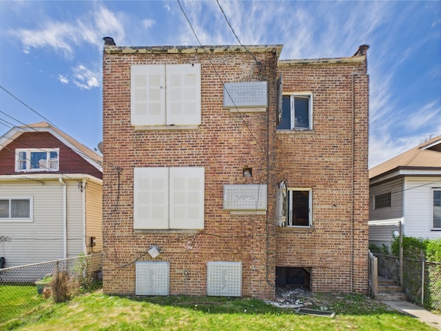 8237 S Ada St, Chicago, IL 60620 - view of side of property with brick siding
