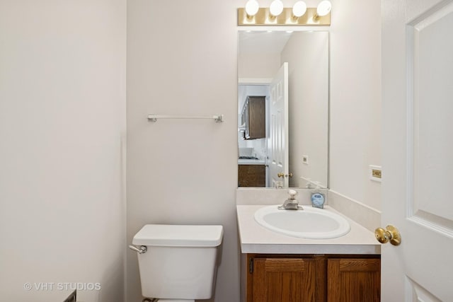 1087 Huntwyck Ct, Elgin, IL 60120 - half bathroom with toilet and vanity