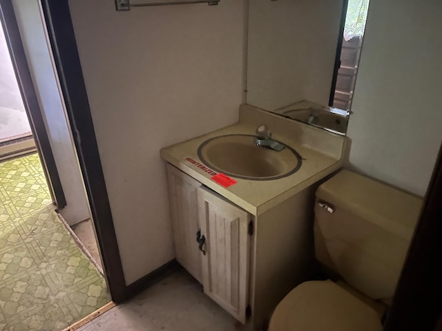 4528 1369th Rd, Earlville, IL 60518 - bathroom with toilet and vanity