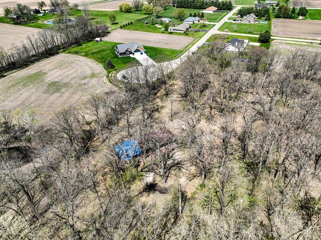 4528 1369th Rd, Earlville, IL 60518 - aerial view of sparsely populated area