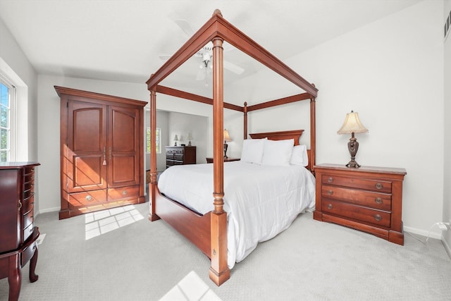 2569 Essex Dr, Northbrook, IL 60062 - carpeted bedroom featuring baseboards and a ceiling fan