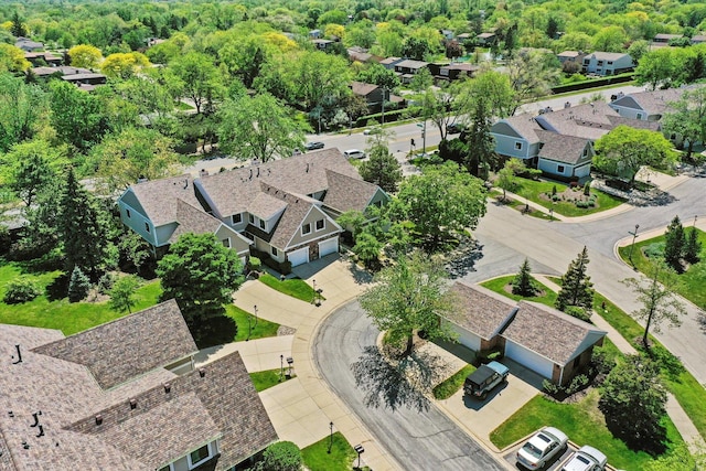 2569 Essex Dr, Northbrook, IL 60062 - aerial perspective of suburban area