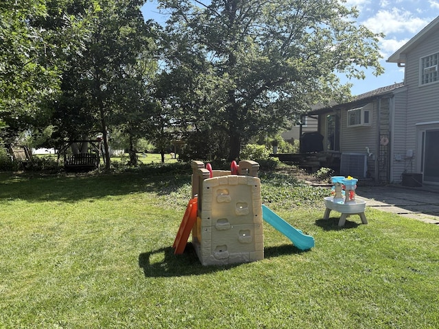 1487 Kathleen Way, Elk Grove Village, IL 60007 - view of playground featuring a yard