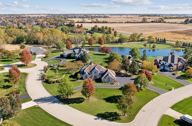 12000 W Donegal Ln, New Lenox, IL 60451 - bird's eye view of a large body of water