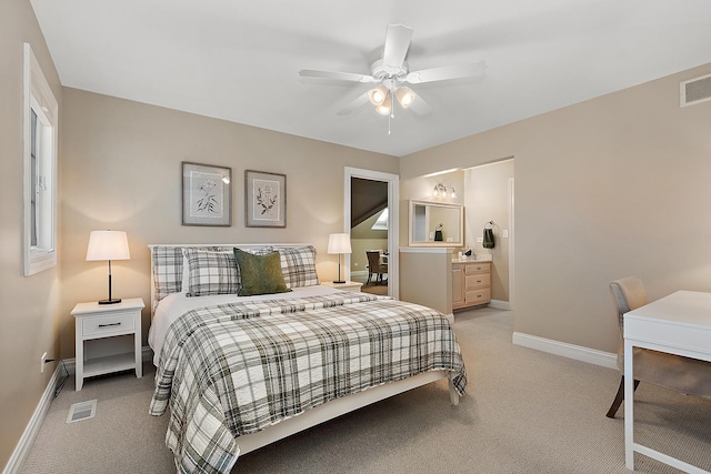 12000 W Donegal Ln, New Lenox, IL 60451 - bedroom featuring light carpet and ceiling fan
