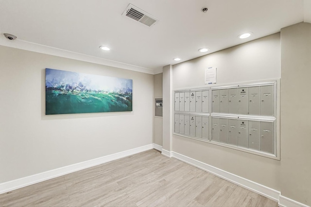 200 N Addison Ave Unit 306, Elmhurst, IL 60126 - view of property's community with mail area and recessed lighting