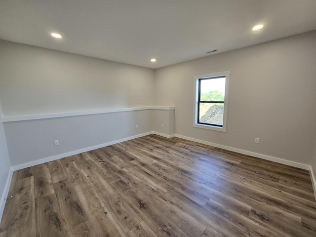 17-95 Lake Carroll Blvd, Lake Carroll, IL 61046 - unfurnished room featuring recessed lighting, wood finished floors, and baseboards