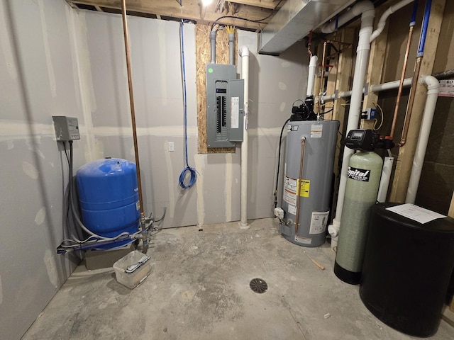 17-95 Lake Carroll Blvd, Lake Carroll, IL 61046 - utilities with electric panel and gas water heater