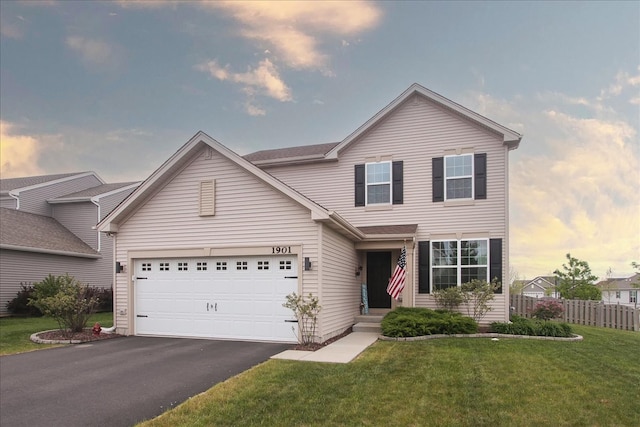 1901 Taos Ln, Volo, IL 60020 - traditional-style house with driveway