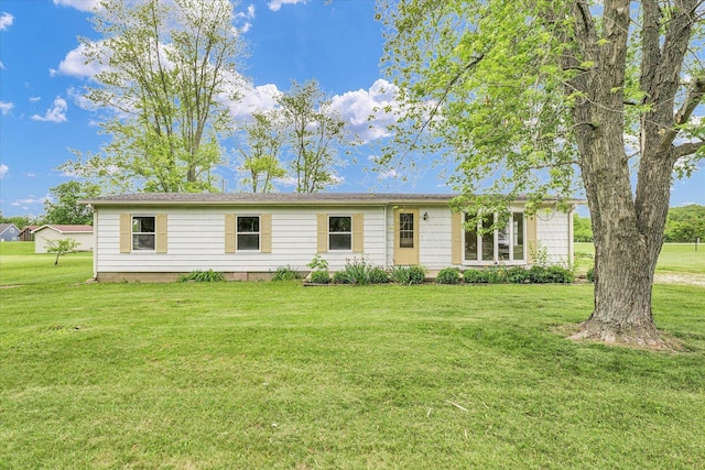 116 Seminole Ln, Loda, IL 60948 - single story home featuring a front lawn