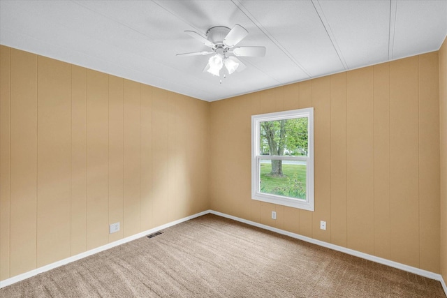 116 Seminole Ln, Loda, IL 60948 - carpeted spare room with ceiling fan