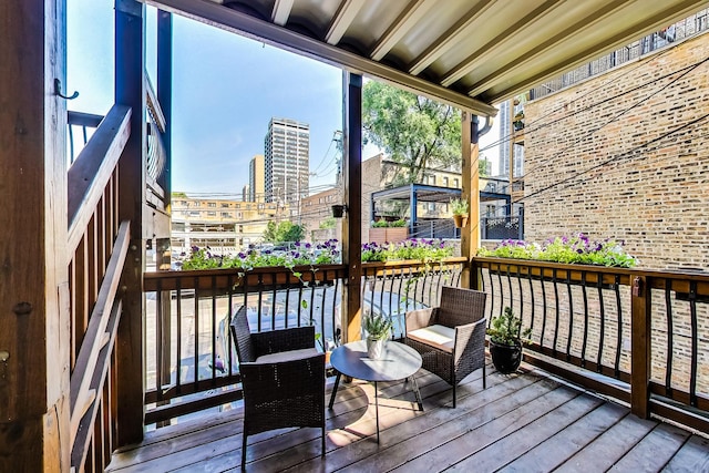 460 W Deming Pl Unit 1E, Chicago, IL 60614 - view of wooden deck