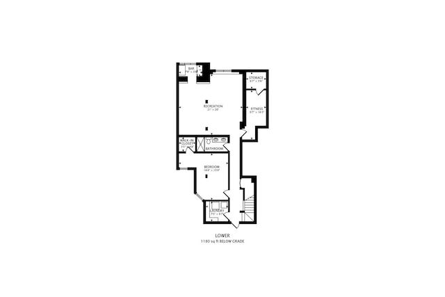 460 W Deming Pl Unit 1E, Chicago, IL 60614 - property floor plan