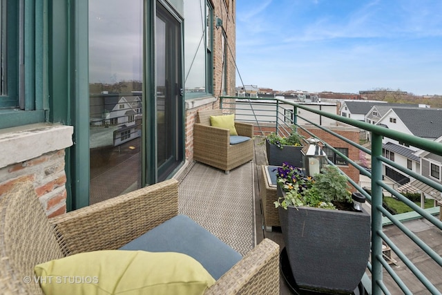 2222 W Diversey Ave Unit 407, Chicago, IL 60647 - view of balcony