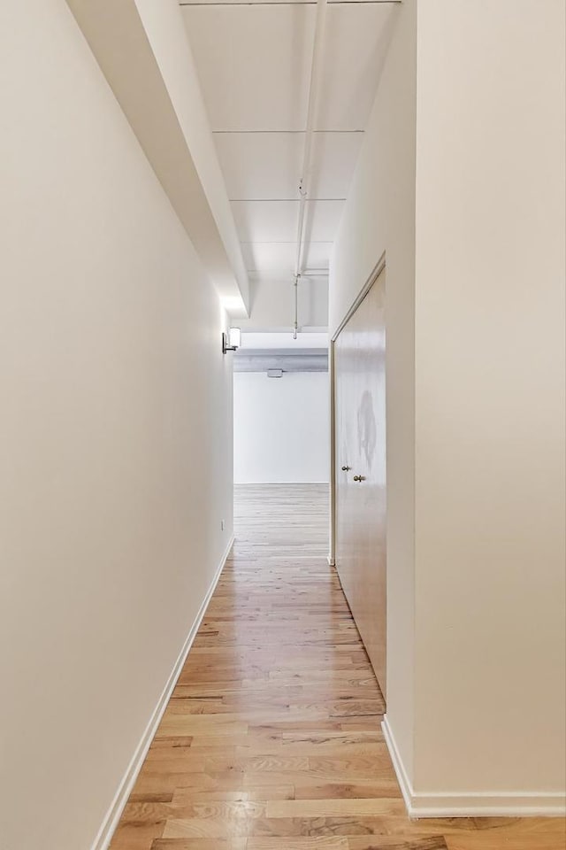 1430 S Michigan Ave Unit 311, Chicago, IL 60605 - hall featuring light wood-style flooring and baseboards