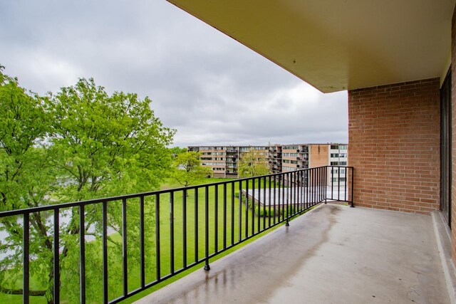 15 Bar Harbour Rd Unit 5A, Schaumburg, IL 60193 - view of balcony