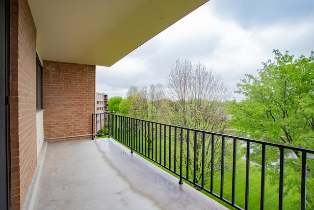 15 Bar Harbour Rd Unit 5A, Schaumburg, IL 60193 - view of balcony