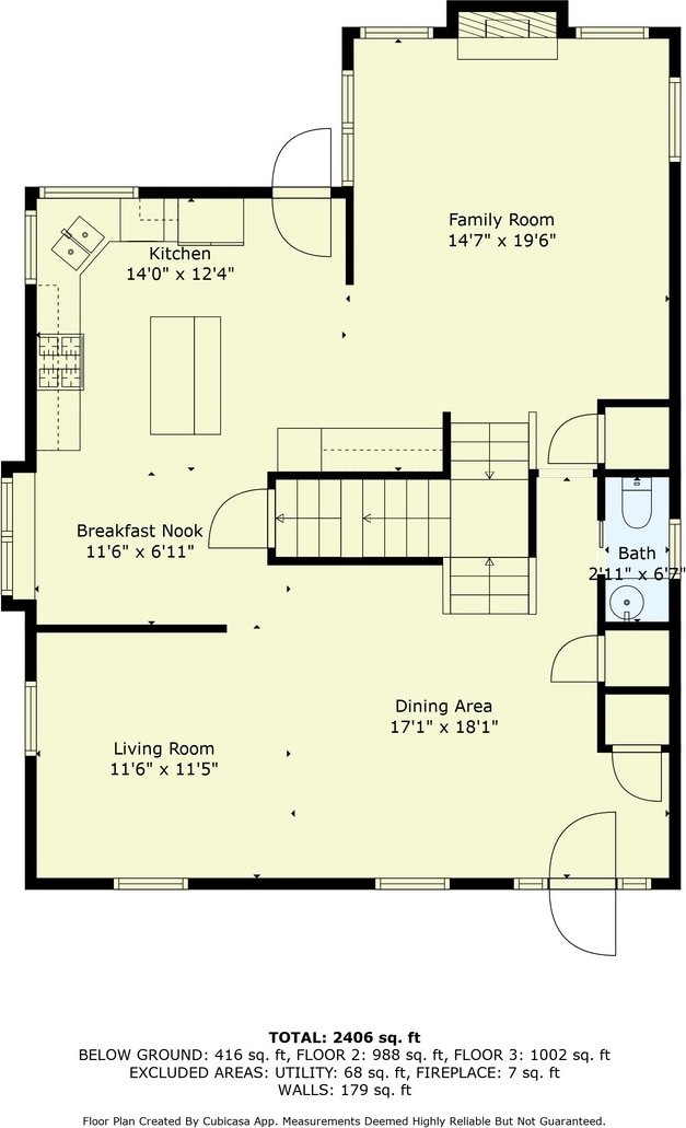 824 Dawes Ave, Wheaton, IL 60189 - view of property floor plan