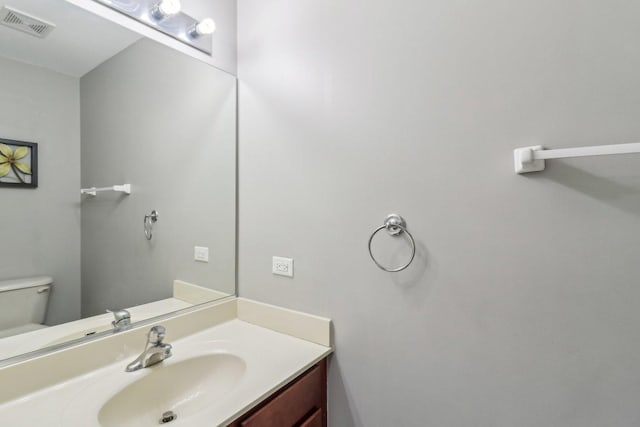 801 S Parkside Dr, Round Lake, IL 60073 - bathroom featuring vanity and toilet