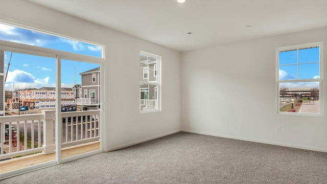 2156 Glacier St, Mundelein, IL 60060 - unfurnished room with carpet flooring, baseboards, and healthy amount of natural light