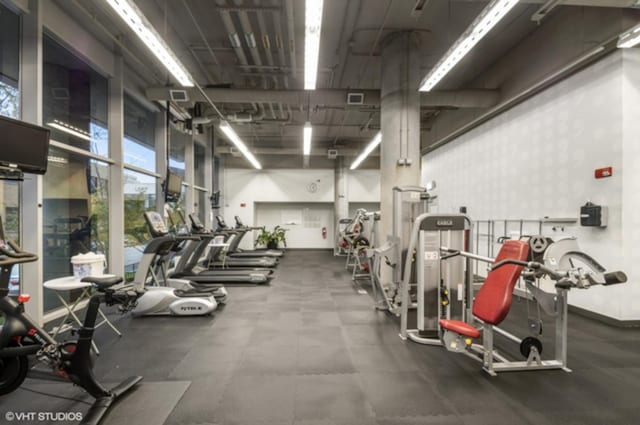 860 W Blackhawk St Unit 2102, Chicago, IL 60642 - view of gym