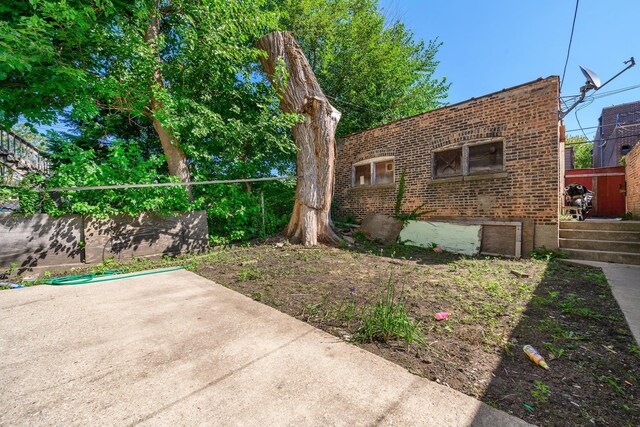 3307 S Wallace St, Chicago, IL 60616 - view of yard with a patio area