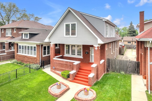 7424 S Euclid Ave, Chicago, IL 60649 - rear view of house featuring brick siding