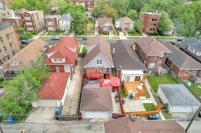7424 S Euclid Ave, Chicago, IL 60649 - aerial perspective of suburban area