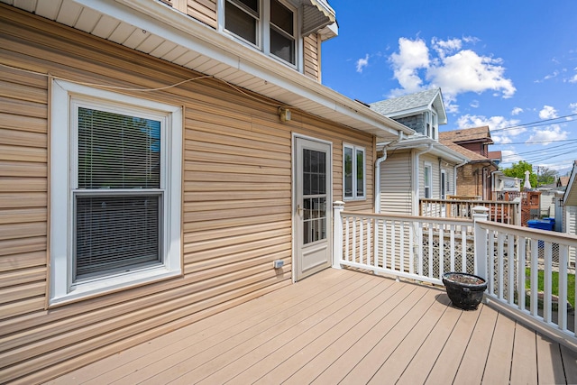 3229 N Oketo Ave, Chicago, IL 60634 - view of deck