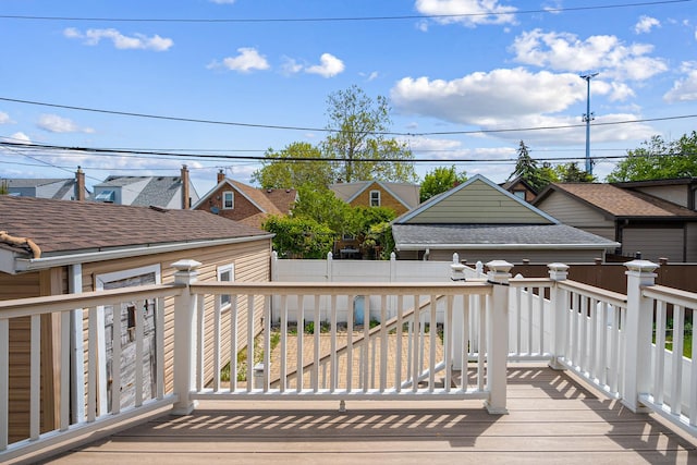 3229 N Oketo Ave, Chicago, IL 60634 - deck with a fenced backyard