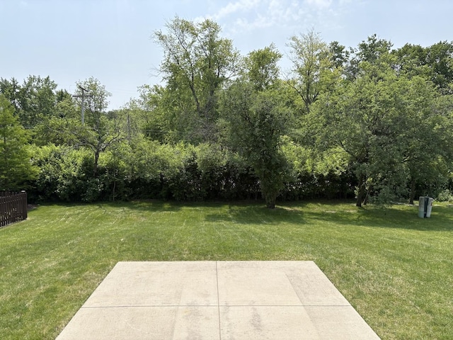 2804 Misty Brook Ln, Joliet, IL 60432 - view of grassy yard featuring a patio