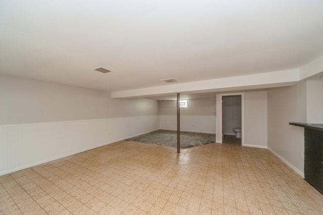948 Carney Ave, Waukegan, IL 60085 - finished below grade area featuring light floors