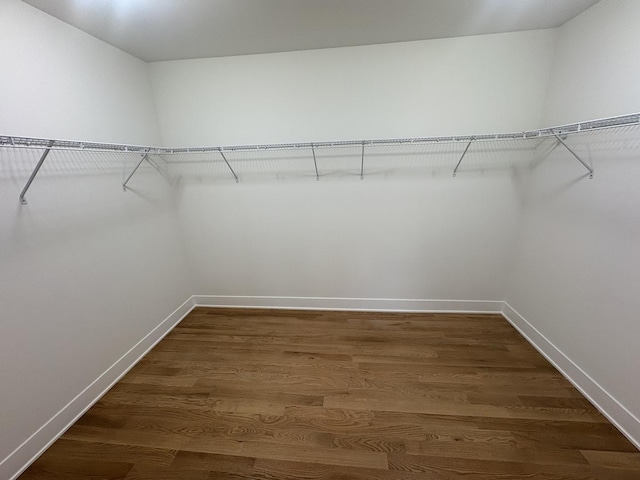 154 Pine Ln, Wood Dale, IL 60191 - spacious closet with dark wood-style floors