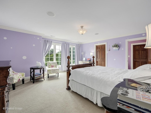 6 Swaps Ct, Oak Brook, IL 60523 - bedroom with crown molding and carpet