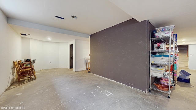 17040 Cheyenne Ct, Lockport, IL 60441 - finished below grade area with recessed lighting