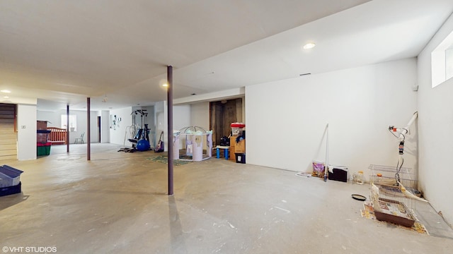 17040 Cheyenne Ct, Lockport, IL 60441 - finished basement featuring recessed lighting