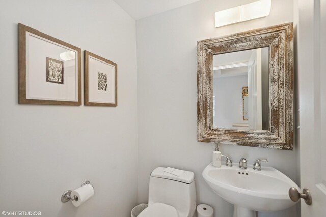 415 E N Water St Unit 2203, Chicago, IL 60611 - half bath with a sink and toilet